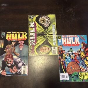 Marvel The Incredible Hulk Comic Lot (1990s) – 3 Issues – Ghosts of the Future